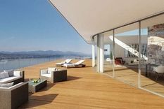asi es la mansion de cristal que roger federer ostenta en suiza