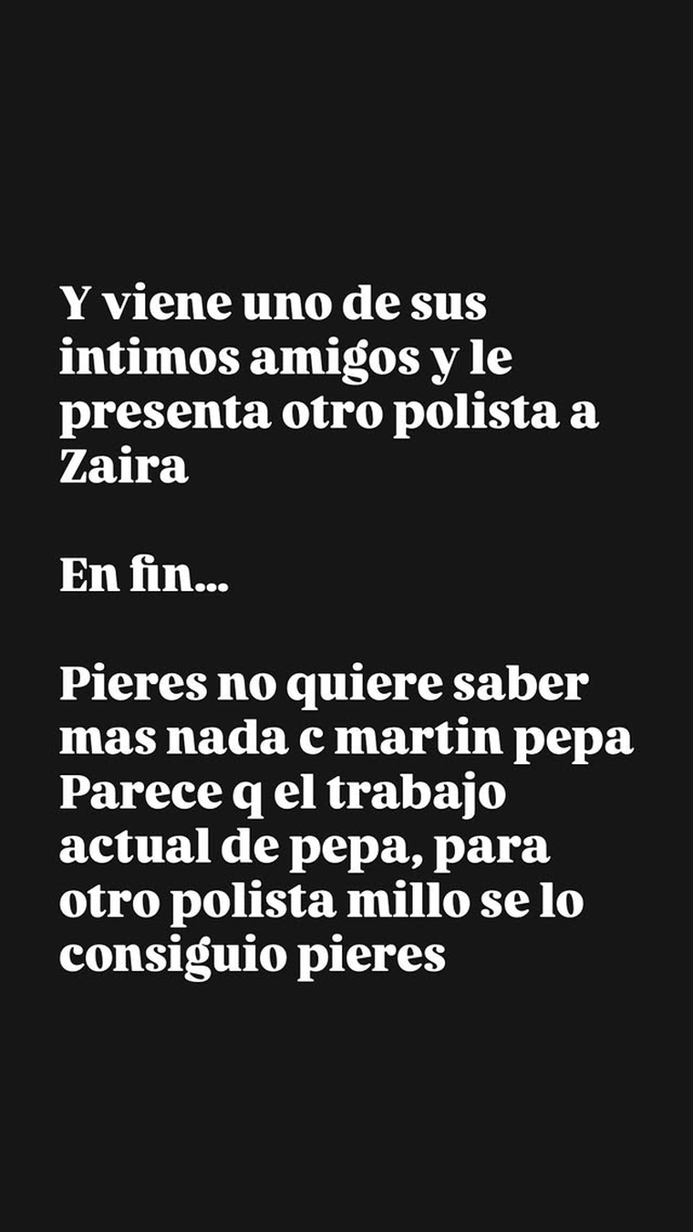 Yanina Latorre cuenta la situación. Créditos: Instagram Yanina Latorre cuenta la situación. Créditos: Instagram