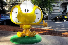 construiran una estatua de gaturro con tecnologia antivandalica