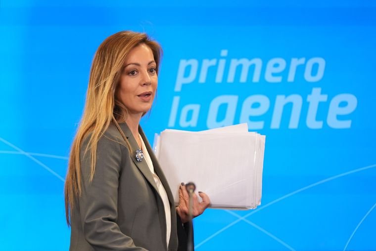 Flavia Royon volvió a referirse a su salida del gobierno por decisión de Javier Milei Foto: Noticias Argentinas