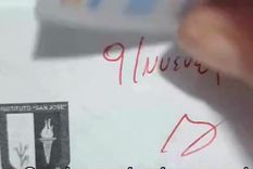 Un docente de la provincia de San Luis ideo un ingenioso sistema de calificación aprovechando que la Selección Argentina se encuentra disputando la Copa América. Foto: Captura de video