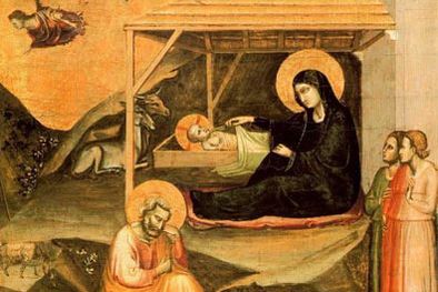 MDZol | La Natividad, de Taddeo Gaddi (1325, temple sobre tabla). Foto: pintura.aut.org