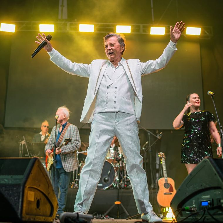 Uno de los últimos conciertos de Palito Ortega. Uno de los últimos conciertos de Palito Ortega.