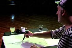miguel rep y el vino: cuando el arte tambien se bebe
