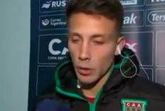 Milton Leyendeker El futbolista de Agropecuario se refirió a la lesión a Zeballos.