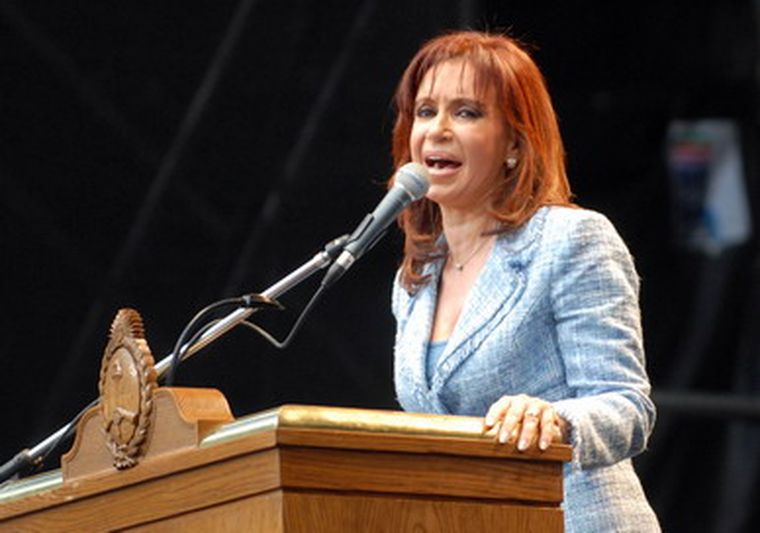 La presidenta encabezará hoy los actos por Malvinas. Foto: Télam