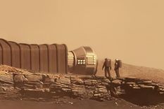 Parte del Mars Dune Alpha, diseñado por la Nasa. Foto: Nasa.