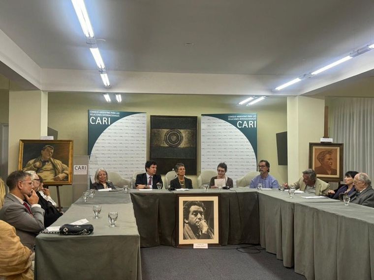 La sala del Consejo Argentino para las relaciones internacionales CARI&nbsp;