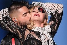 Maluma y Madonna fueron vistos de manera muy fogosa ensayando para sus shows.