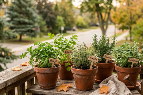 Las plantas aromáticas para el otoño. Fuente: IA Gemini. Las plantas aromáticas para el otoño. Fuente: IA Gemini.