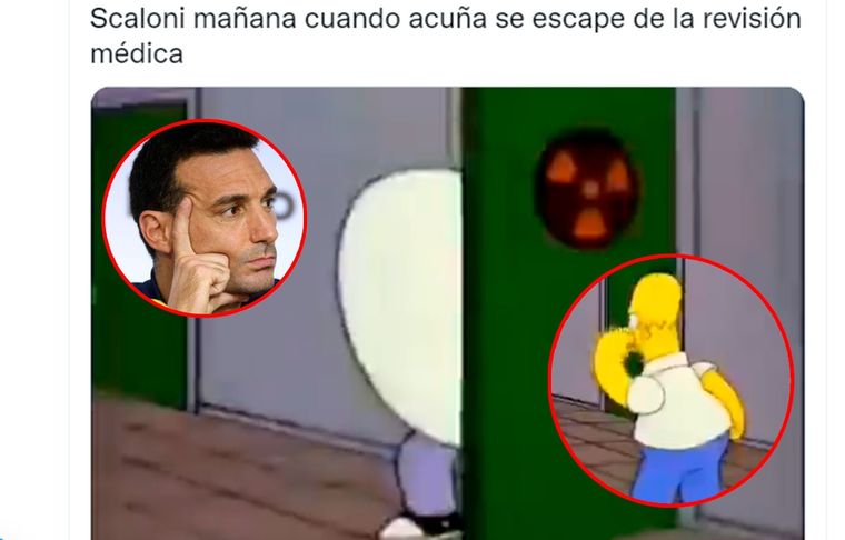 Las redes se llenaron de memes tras la decisión de Scaloni de desafectar a Nico González y Tucu Correa.