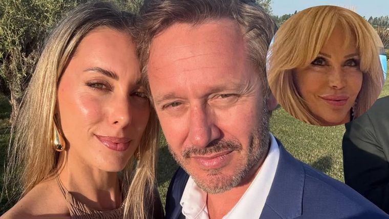 Anita Espasandín, pareja de Benjamín Vicuña, marcó territorio frente a Graciela Alfano.