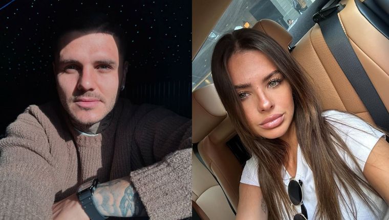 La pareja comienza a tener problemas. Foto: Instagram: @mauroicardi/ Instagram: @sangrejaponesa