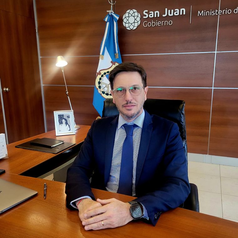 El ministro de Minería de San Juan analizó la realidad del sector con MDZ. Foto: Flavia Seva