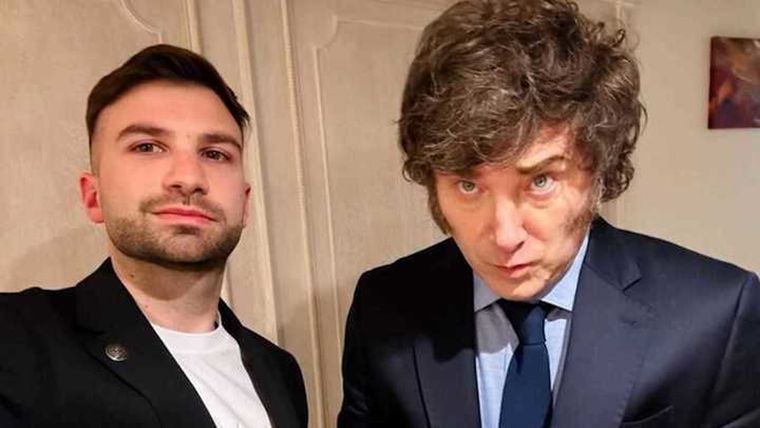 Javier Milei junto a Mauricio Novelli, pieza clave en el lanzamiento de $LIBRA. Javier Milei junto a Mauricio Novelli, pieza clave en el lanzamiento de $LIBRA.