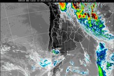 La imagen satelital de SMN