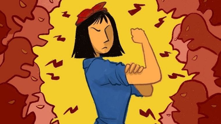 La controversia sobre las declaraciones de Yang Li ponen de manifiesto el difícil camino del feminismo en China. Foto: AFP