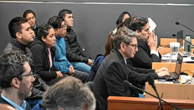 Walter Carrizo, Jorge Luciano Sosa y Vilmar Quintrel fueron sentenciados a cadena perpetua por el crimen de Jorge Gatica. Walter Carrizo, Jorge Luciano Sosa y Vilmar Quintrel fueron sentenciados a cadena perpetua por el crimen de Jorge Gatica.