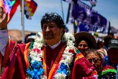 Evo Morales volvió a Bolivia un año después de su salida a refugiarse en el exterior.