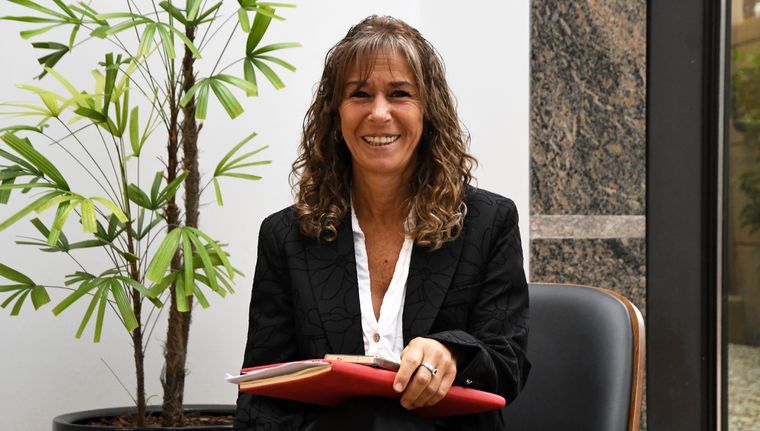 Adriana Dolonguevich, en la entrevista con MDZ. Foto: Rodrigo DAngelo / MDZ