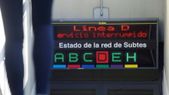 Tras el incidente, la línea D de subte se encuentra con servicio limitado. Tras el incidente, la línea D de subte se encuentra con servicio limitado.