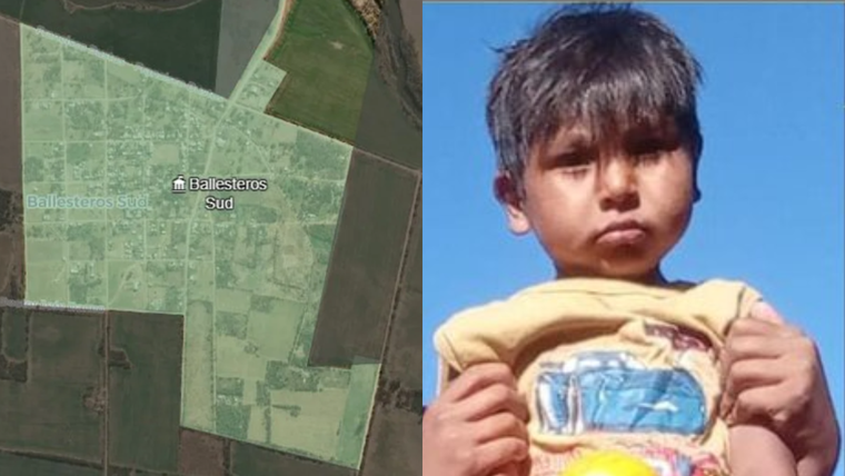 La localidad de Ballesteros Sud se ubica en el departamento cordobés de Unión Foto: Noticias Argentinas