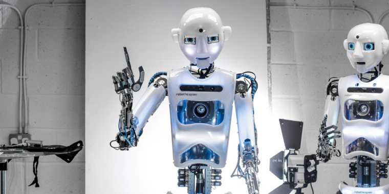 La tecnología cada vez llega más lejos y sorprende a todos. Foto: Engineered Arts