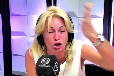 MDZol | Yanina Latorre furiosa responde a las acusaciones de Wanda Nara tras su llamado telefónico en vivo por LAM. Foto: Captura de pantalla Youtube El Observador 107.9.