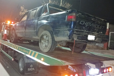 MDZol | Camioneta secuestrada