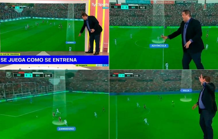 Cristian Traverso analizó los preocupantes movimientos de los jugadores de Boca durante el partido ante Patronato.