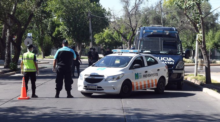 En los operativos trabajaron Preventores y la Policía de Mendoza Foto: ALF PONCE MERCADO / MDZ