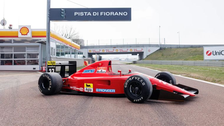 Ferrari 642 de 1991. Ferrari 642 de 1991.