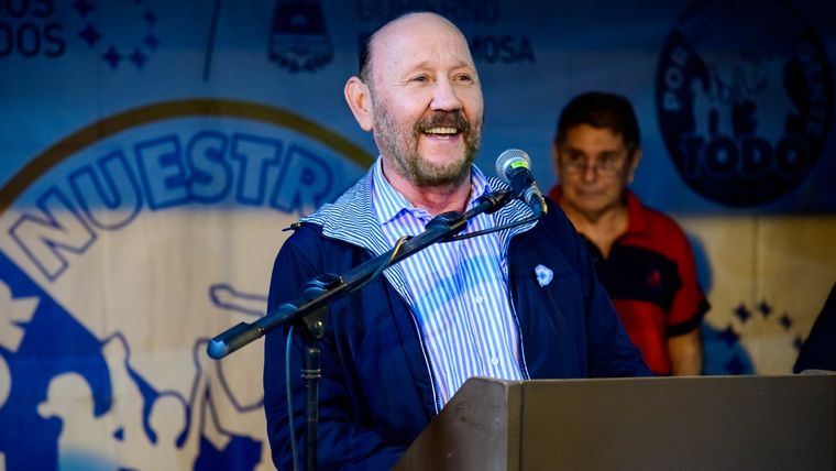 Gildo Insfrán confirmó su candidatura e irá por su octavo mandato como gobernador de Formosa