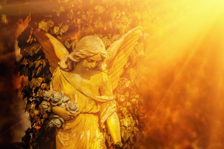El ángel llega con buenos augurios. Foto: Fuente: Shutterstock