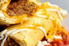 Las chimichangas son de las delicias mexicanas más sencillas de preparar. Foto: Recetas de Cocina