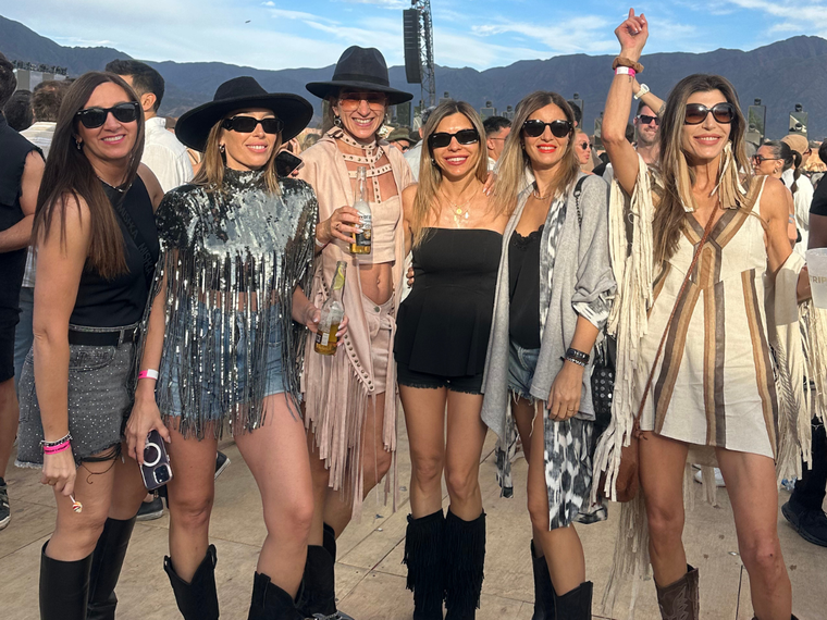 Moda y música: los looks que encendieron el fin de semana de Cattaneo en Mendoza Foto: MDZ Estilo