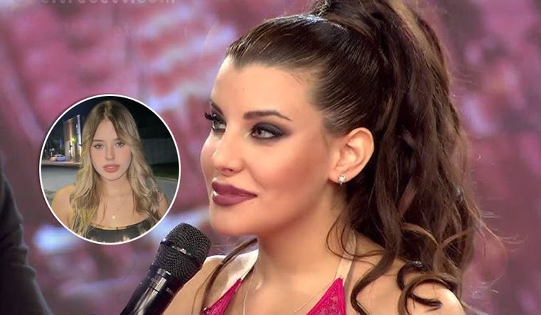 Charlotte Caniggia le dio un consejo a Coti Romero Foto: Captura TV