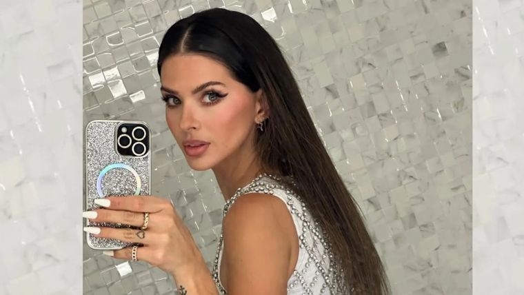 Eugenia, la China, Suárez, lució para año nuevo el mismo vestido que usó una participante de Gran Hermano para ingresar a la casa. Foto: Instagram @sangrejaponesa.