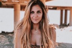 con una diminuta bikini: ivana icardi responde a las criticas por haber engordado
