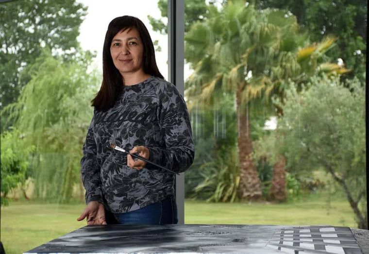 Magalí Riera abre las puertas de su casa en Maipú. Magalí Riera abre las puertas de su casa en Maipú.