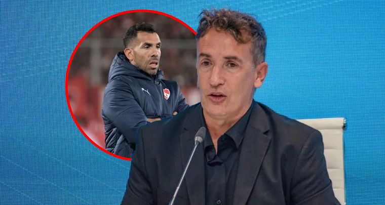 Beligoy acompañó la denuncia de Dóvalo a Tevez. Foto: MDZ