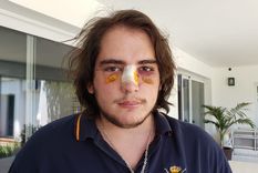 Lautaro Insua, el denunciante.