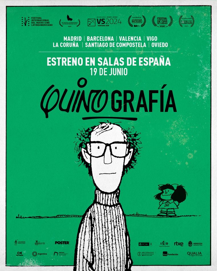 "Quinografía" llega a los cines de España. Foto: Gentileza prensa Quinografía. "Quinografía" llega a los cines de España. Foto: Gentileza prensa Quinografía. 