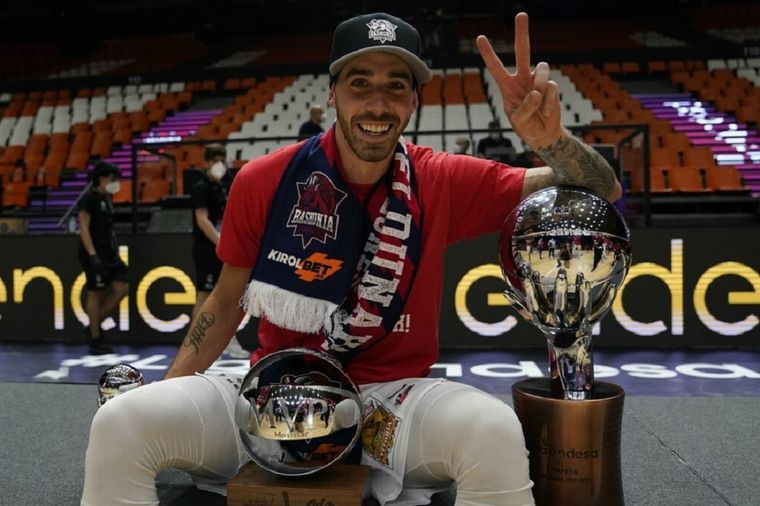 Vildoza deja Baskonia para jugar en la NBA. Foto: La Nación