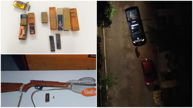 Las imágenes del operativo que permitió desarticular una banda en la Zona Este.&nbsp;