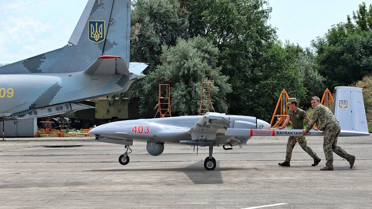 Los drones de Ucrania vuelven a atacar Crimea. Foto: CFR.