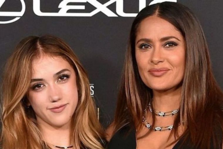 SALMA HAYEK Y VALENTINA PINAULT LA HIJA DE LA AFAMADA ACTRIZ CUMPLIÓ 15 AÑOS. Foto: Pinterest