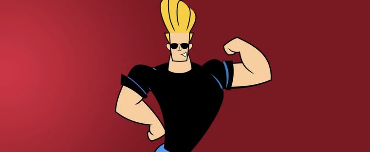 Johnny Bravo se destaca por su copete característico Foto: JustWatch