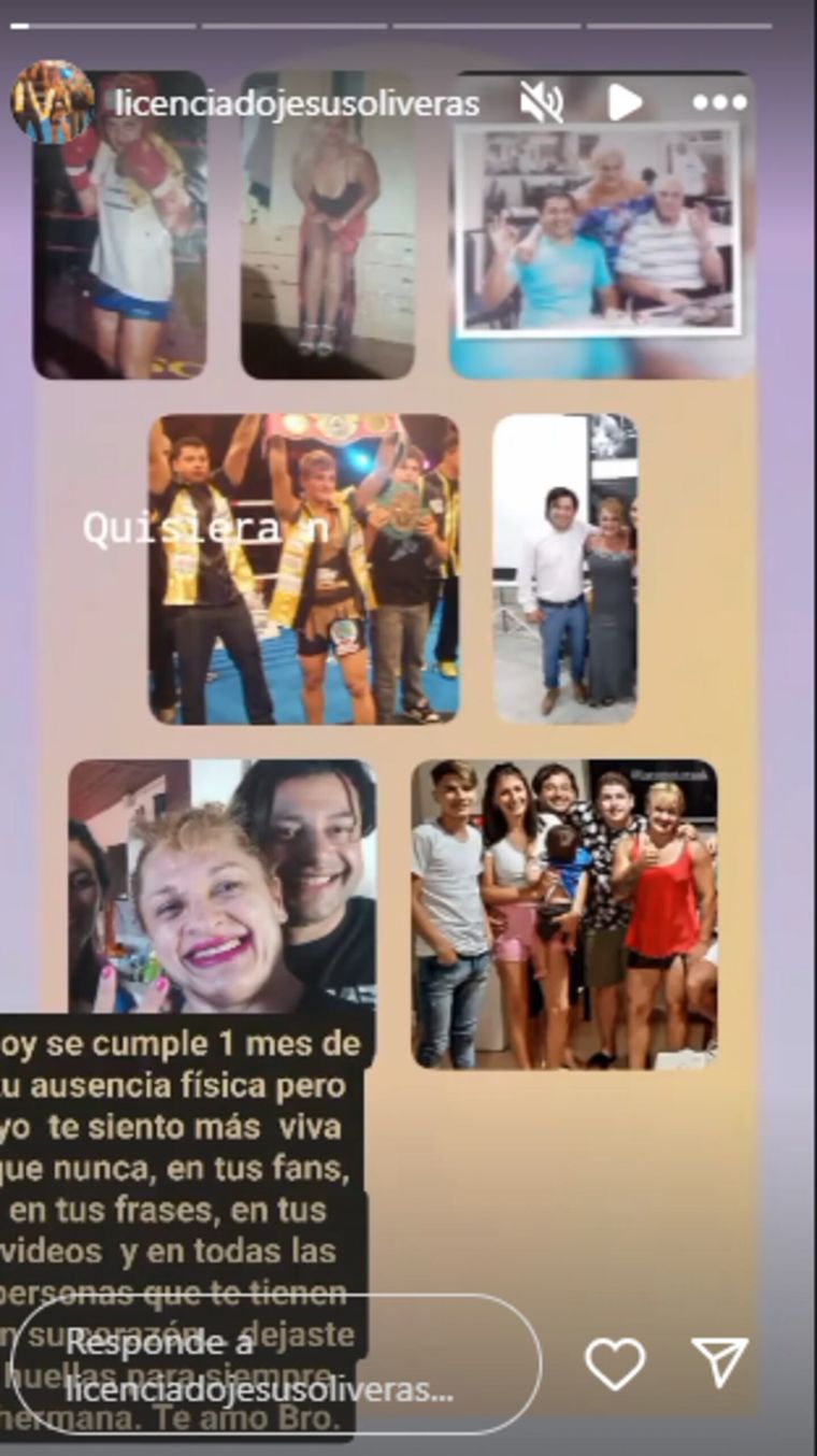 El recuerdo del hermano de la Locomotora Oliveras.