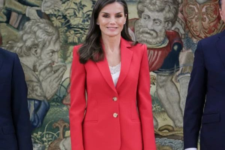 La reina Letizia siempre luce elegante. Foto: INSTAGRAM @letiziaortizfanss